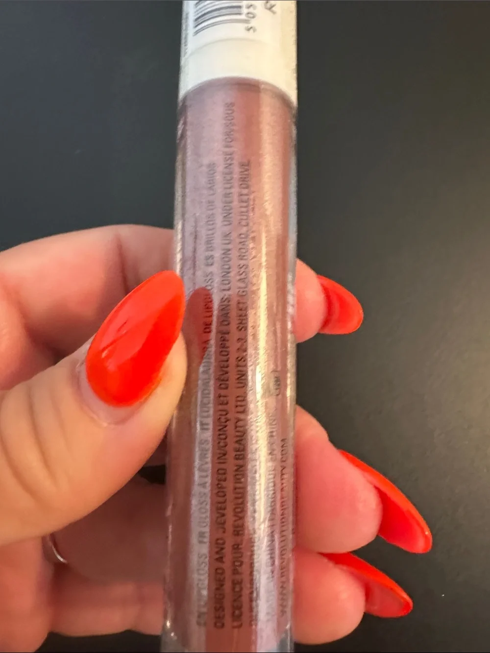 NWT Makeup Obsession London Shimmery Rose-Mauve Lip Gloss